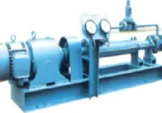 ⑬ Screw Pump<br>(스크류 펌프) ⑬-2 횡축, 모노 <br>스크류우 펌프 1 horizontal_mono_screw_pump